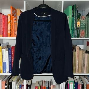 H&M Navy Blazer Size 4